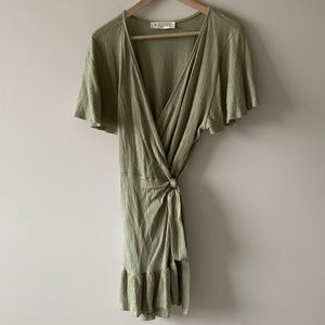 Audrey 3+1 Wrap Mini Dress